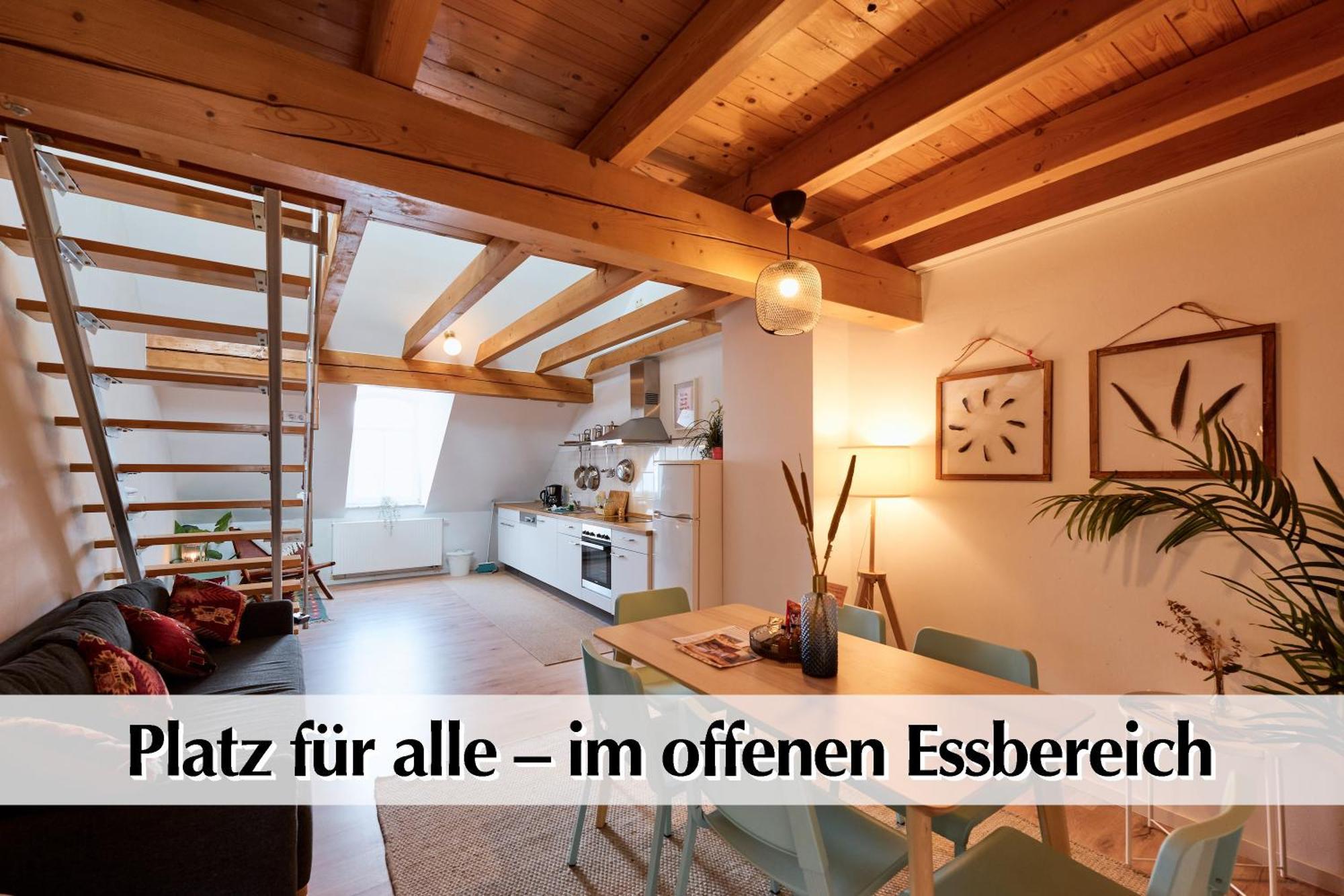 Helle 72Qm Maisonette Wohnung Im Herzen Erfurts Mit Kingsize Bett, Smart-Tv, Etc Eksteriør billede