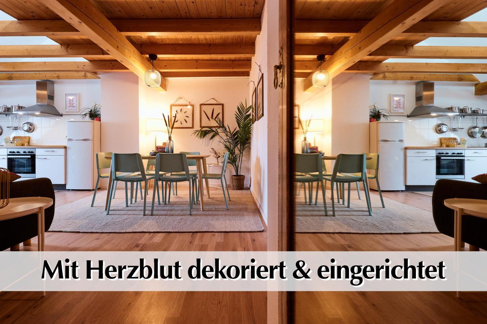 Helle 72Qm Maisonette Wohnung Im Herzen Erfurts Mit Kingsize Bett, Smart-Tv, Etc Eksteriør billede