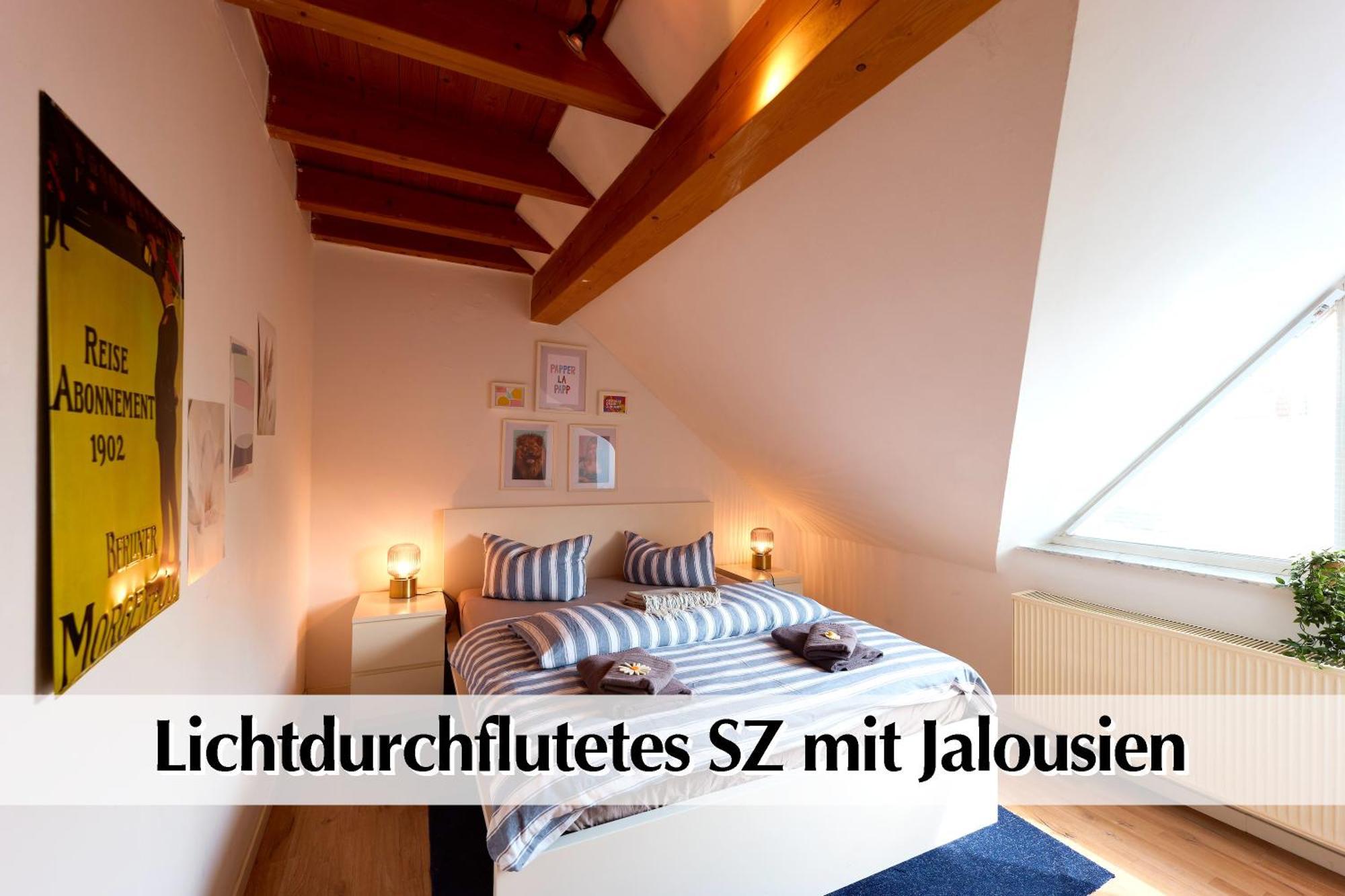 Helle 72Qm Maisonette Wohnung Im Herzen Erfurts Mit Kingsize Bett, Smart-Tv, Etc Eksteriør billede