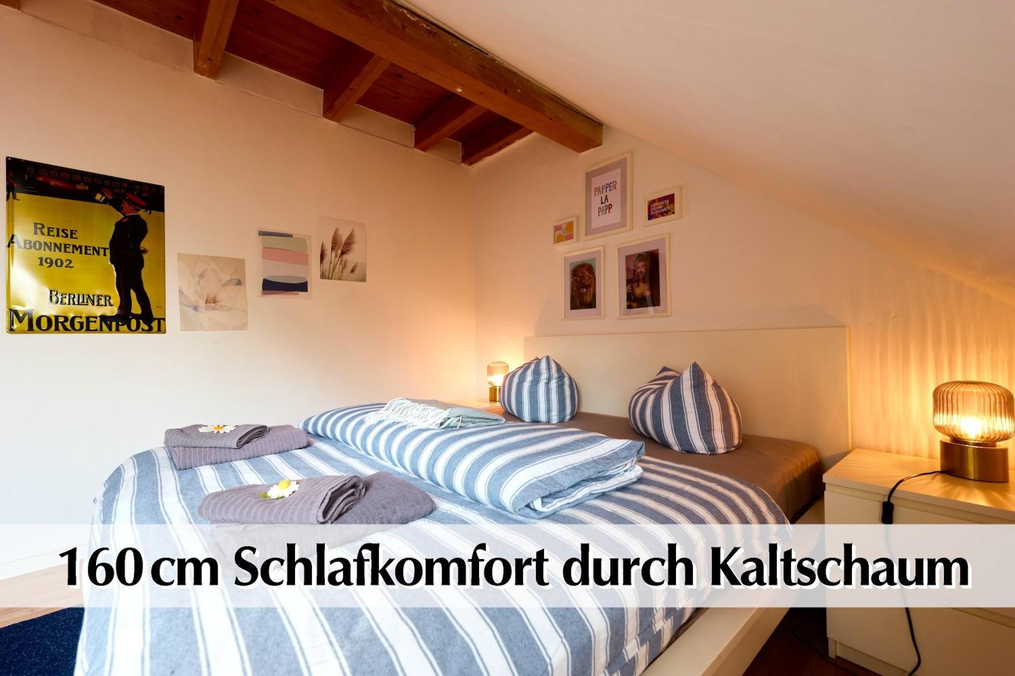 Helle 72Qm Maisonette Wohnung Im Herzen Erfurts Mit Kingsize Bett, Smart-Tv, Etc Eksteriør billede